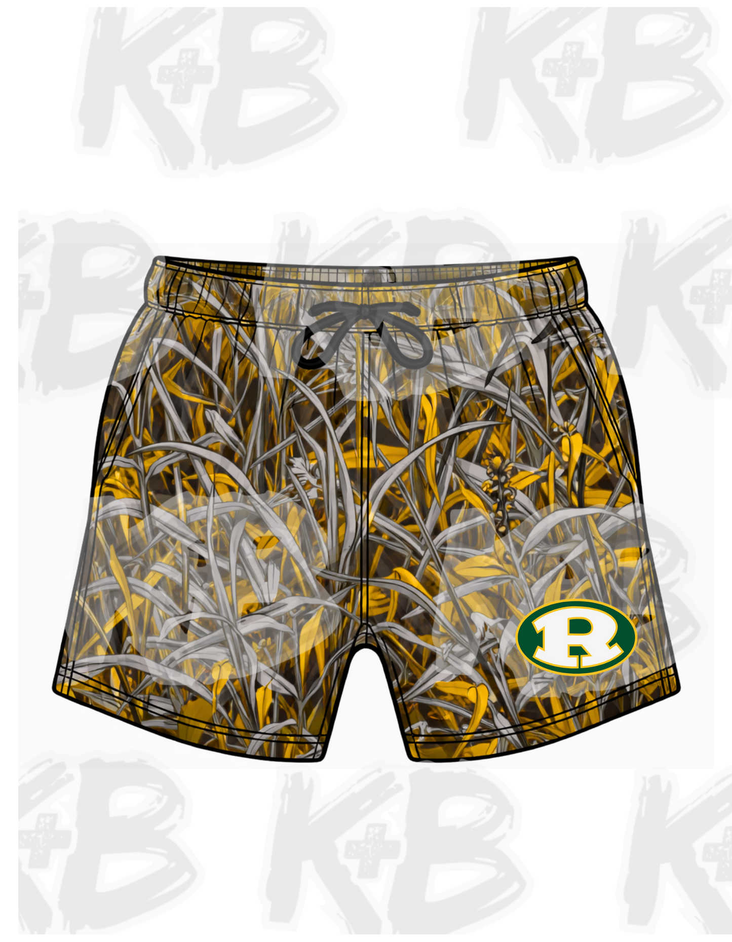 FH shorts shadow grass camo