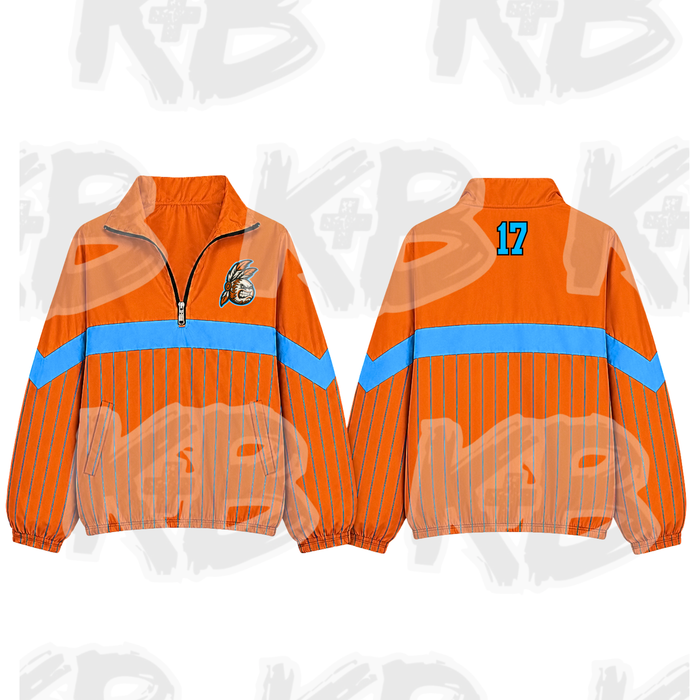 WB Windbreaker 1/2 zip Jacket 2