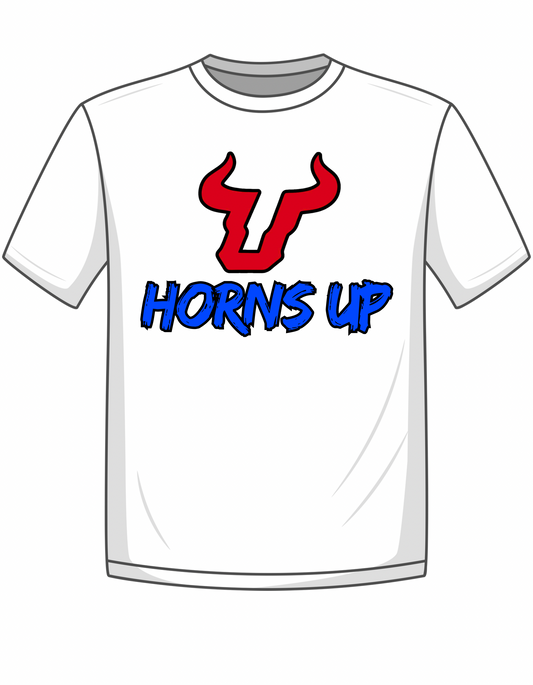 Bulls-horns up