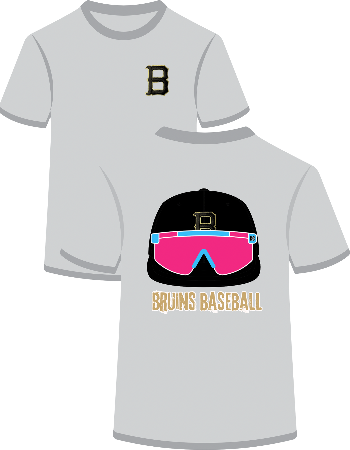 Bruins Baseball Hat/Sunglasses