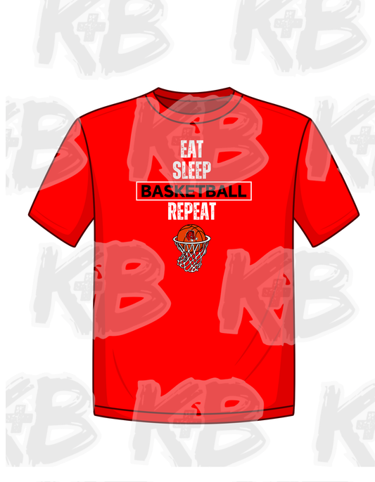 Big Red Eat. Sleep. Basketball. Repeat