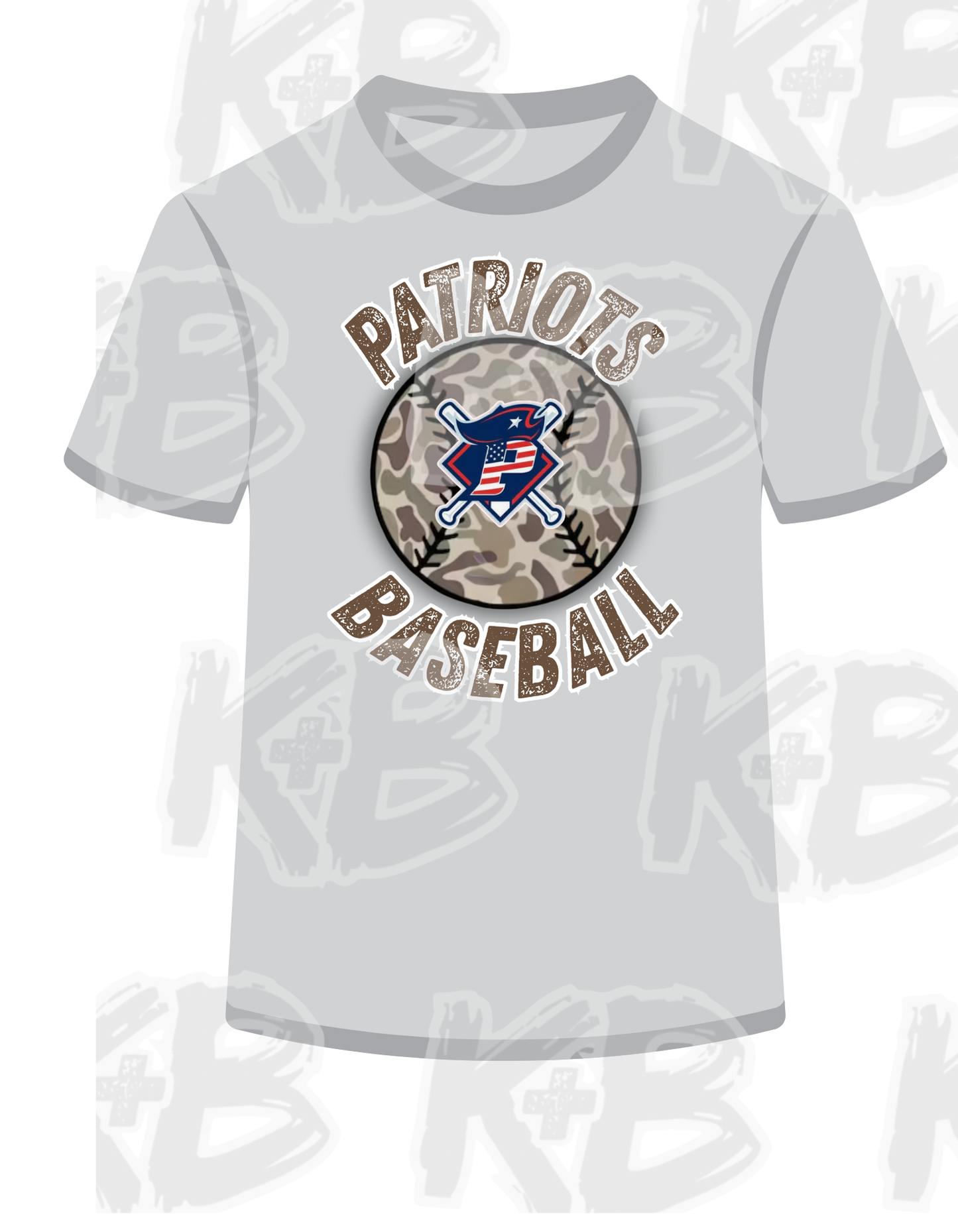 Pats camo baseball