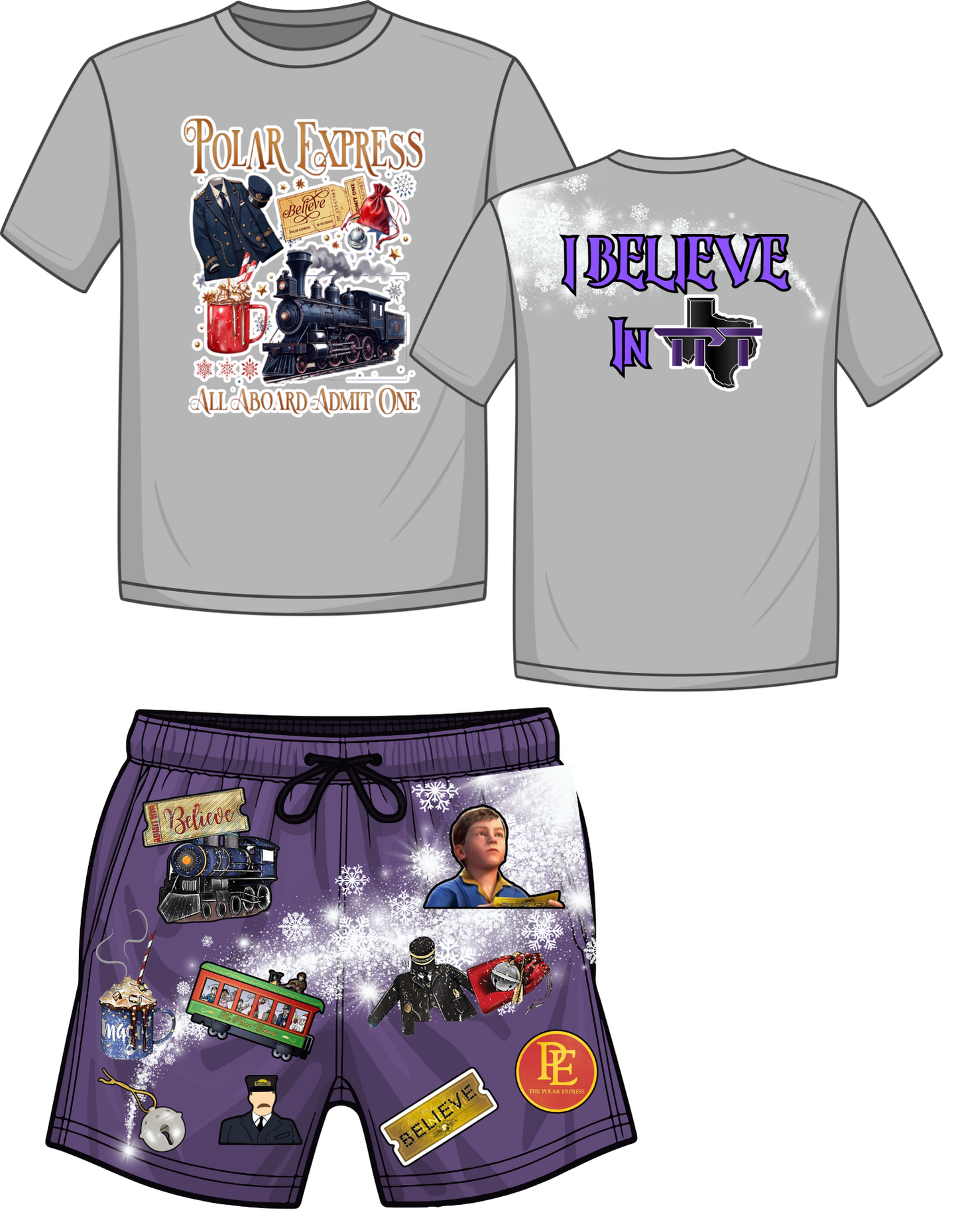 TPT Christmas Set i believe in tpt