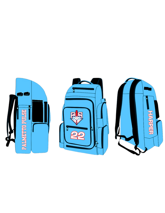 Palmetto Pulse Custom Bat Bag