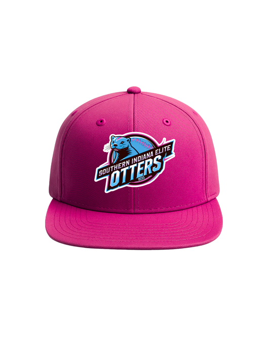 Otters Hat-Snapback Pink