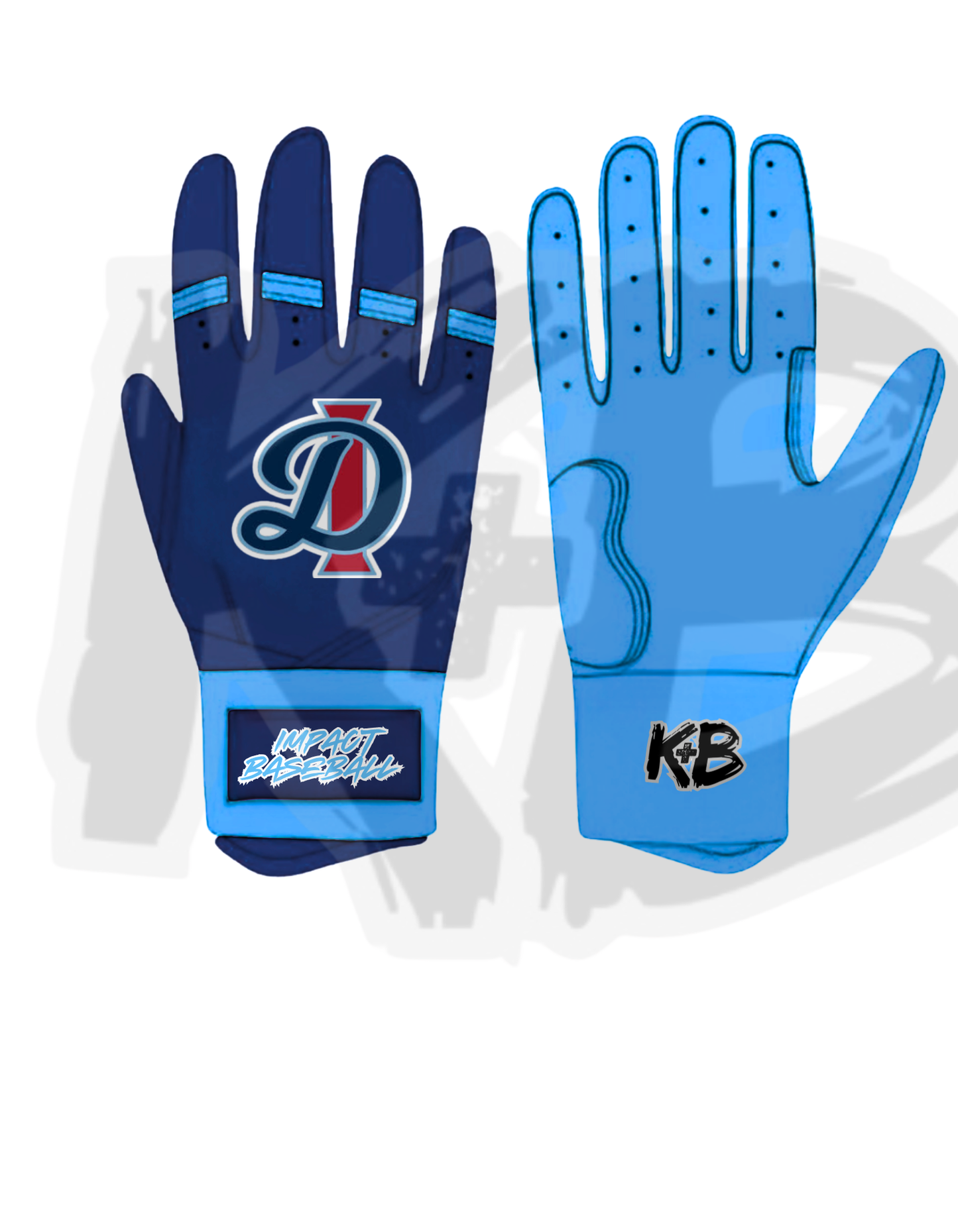 DI custom batting gloves 2