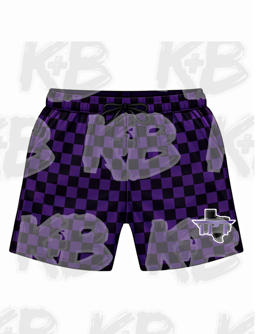 TPT shorts checkered