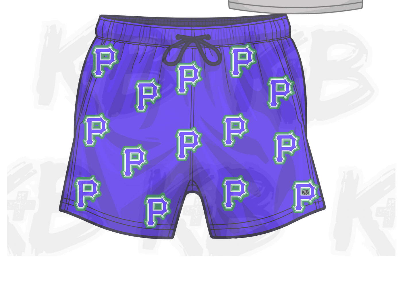 P Scatter Shorts ONLY