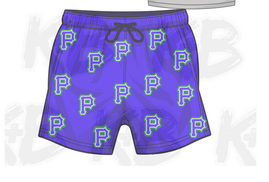 P Scatter Shorts ONLY