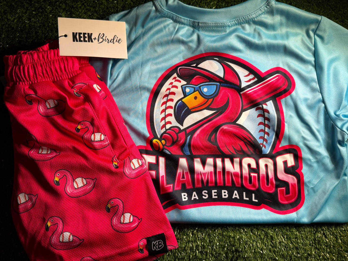 KB flamingos and baseball set with liner RTS
