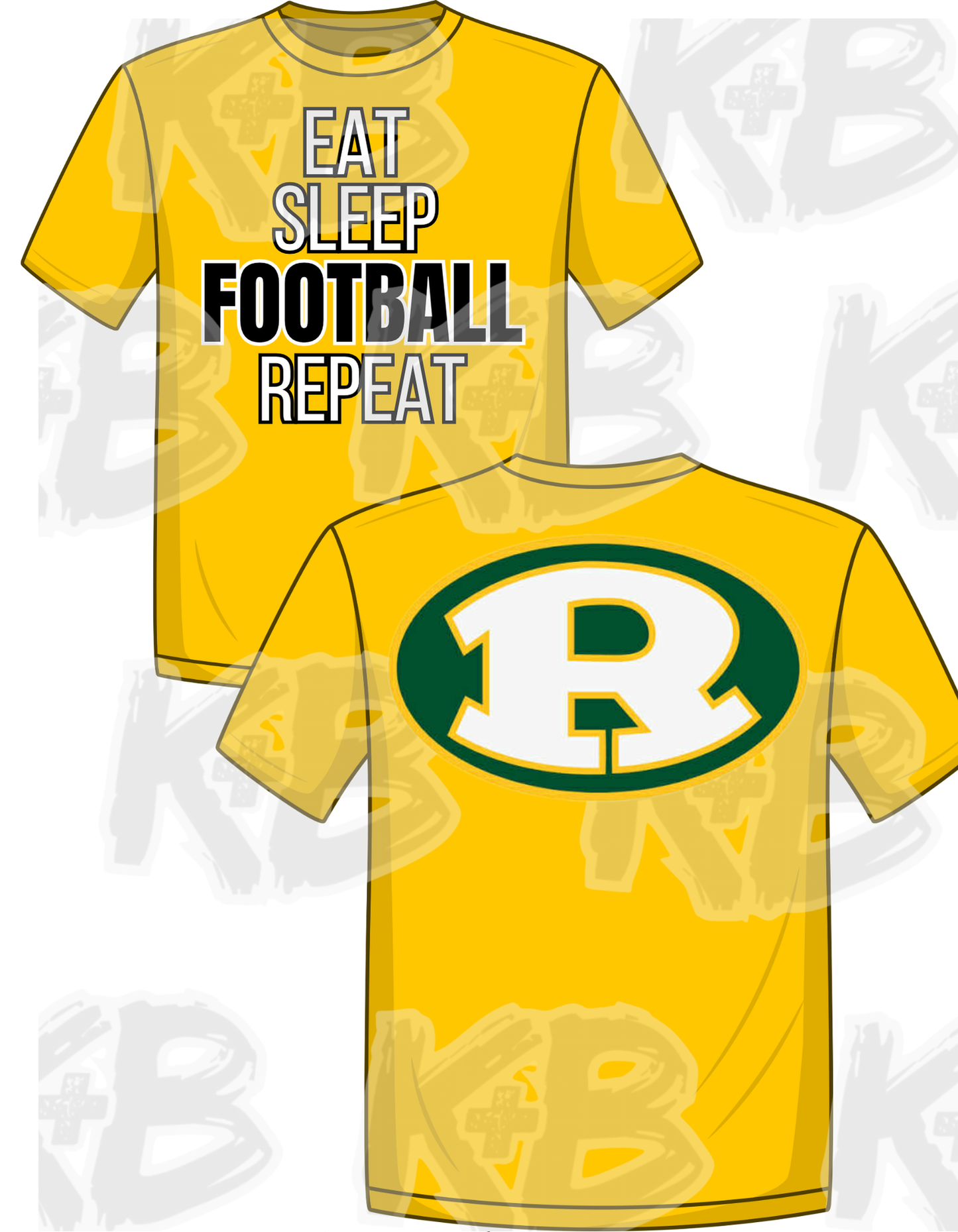 FH eat sleep football repeat