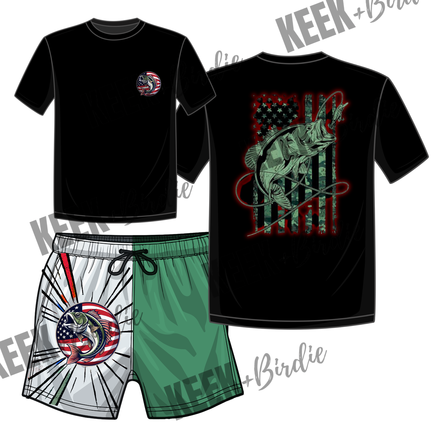 KB set bass flag