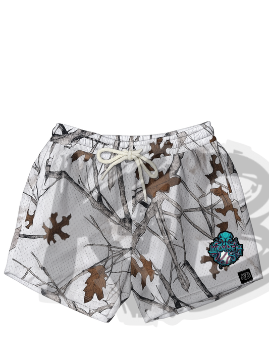 OKK shorts white camo
