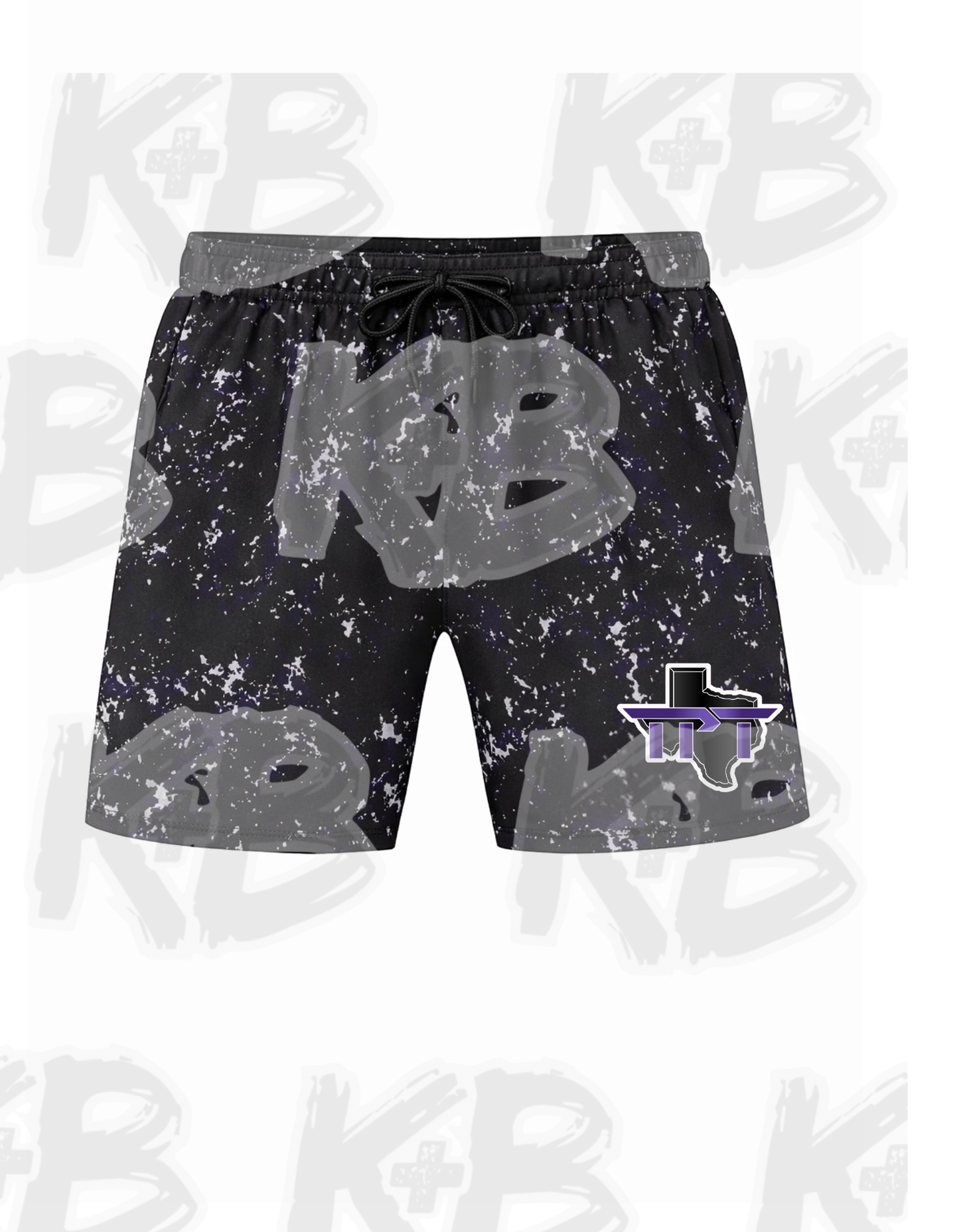 TPT shorts splatter