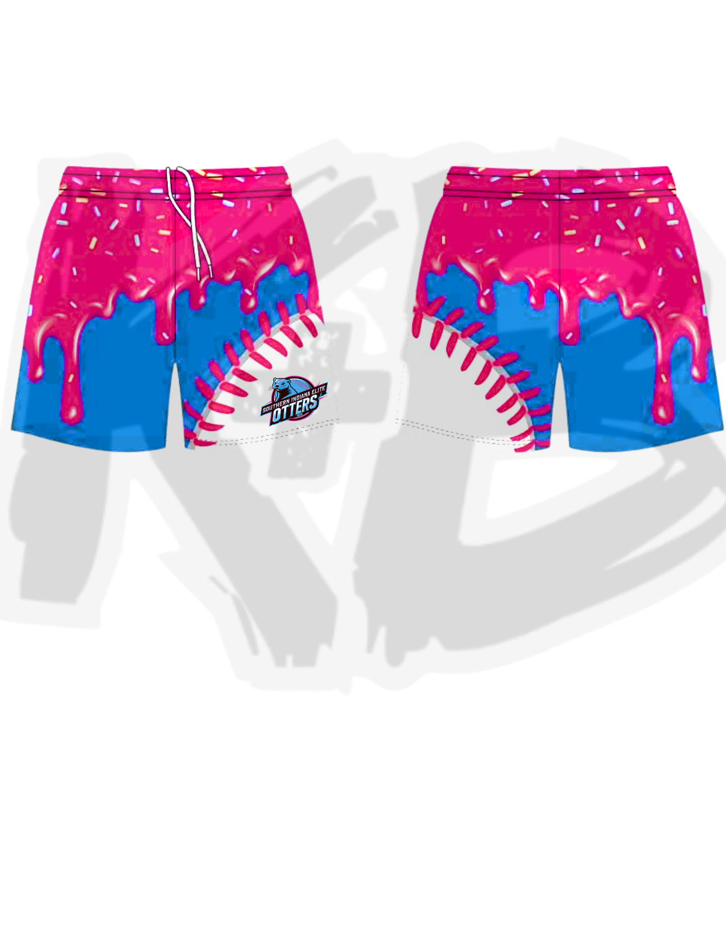 Otters Shorts drippy seams