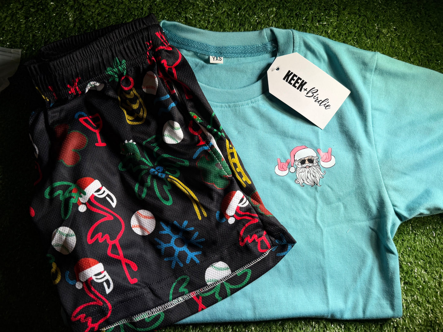 Fa la la la flamingo baseball set RTS