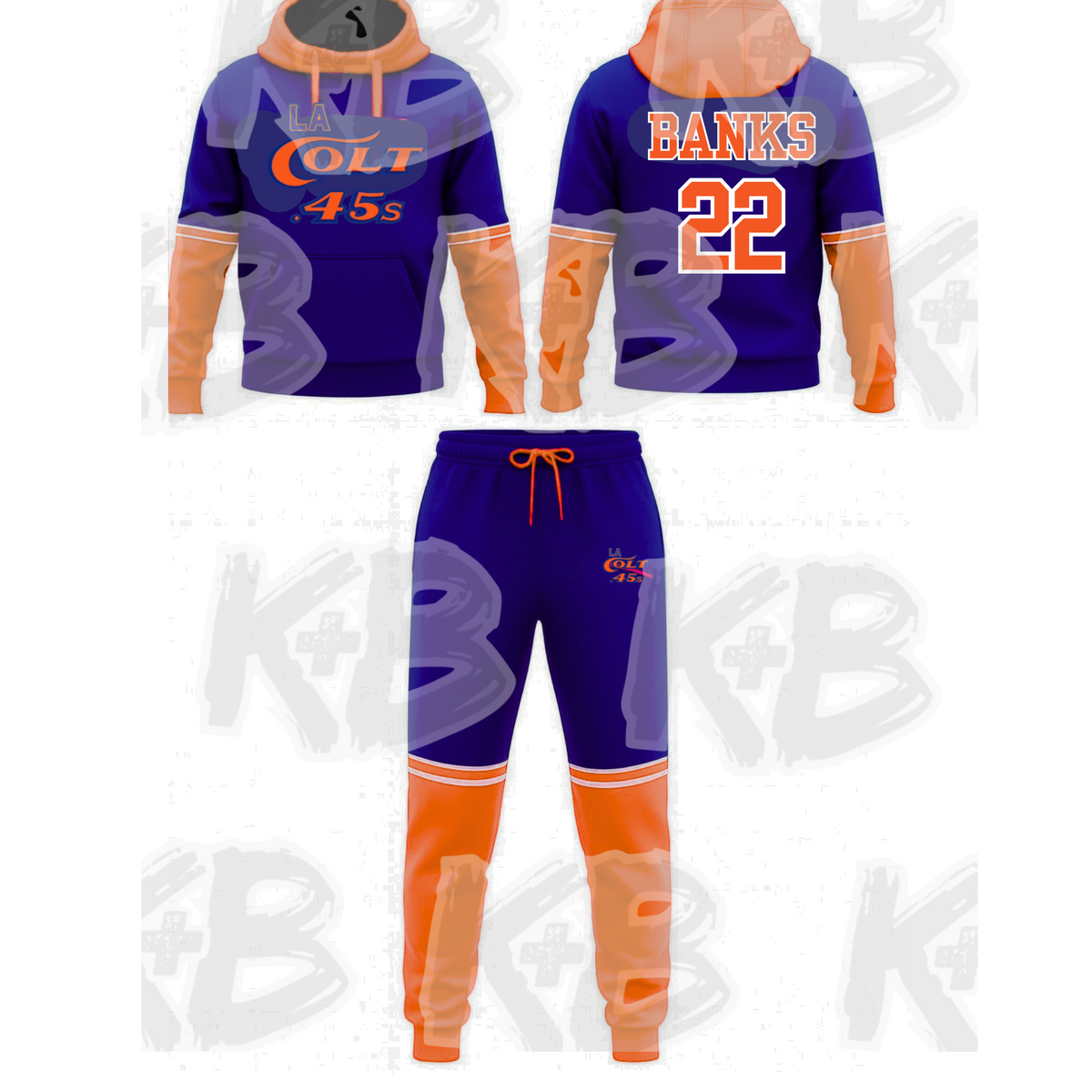 LAC45 hoodie/jogger set 9