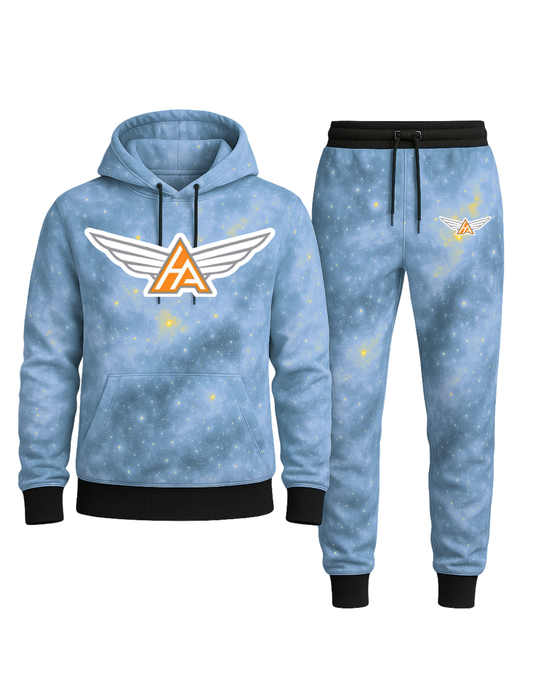 Aviators Hoodie/Jogger Set sky