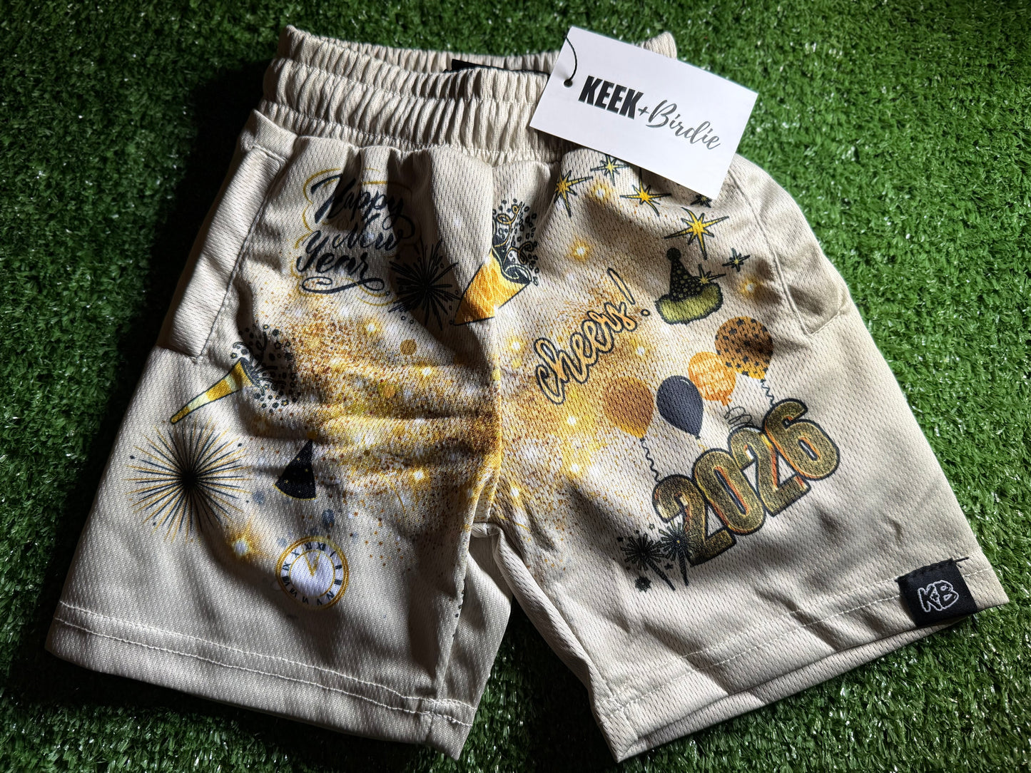 KB New Years 2026 Shorts