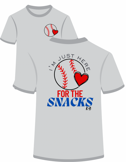 Here for the SNACKS