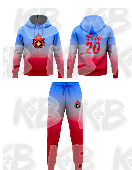 Cardinals Hoodie/Jogger Set