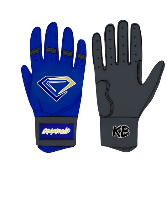 Diamond Custom batting gloves