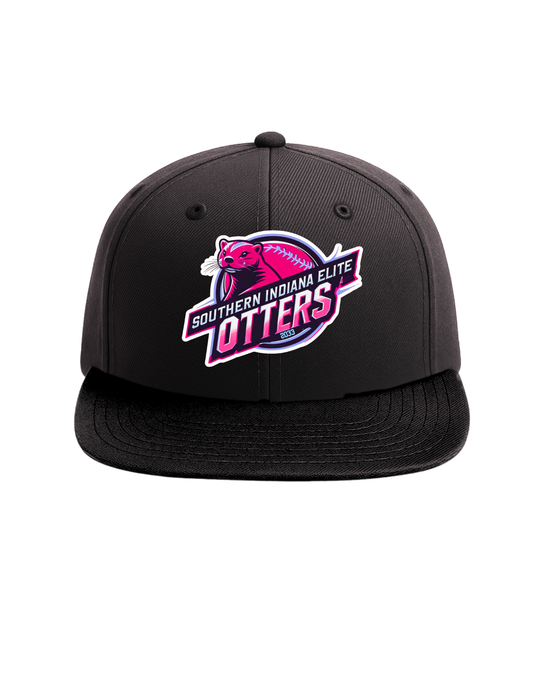 Otters Hat-Snapback Black