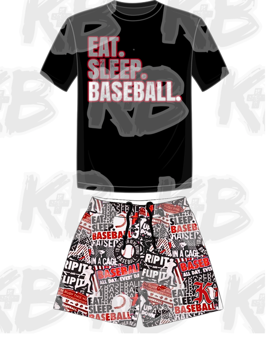 AKS Set eat sleep baseball