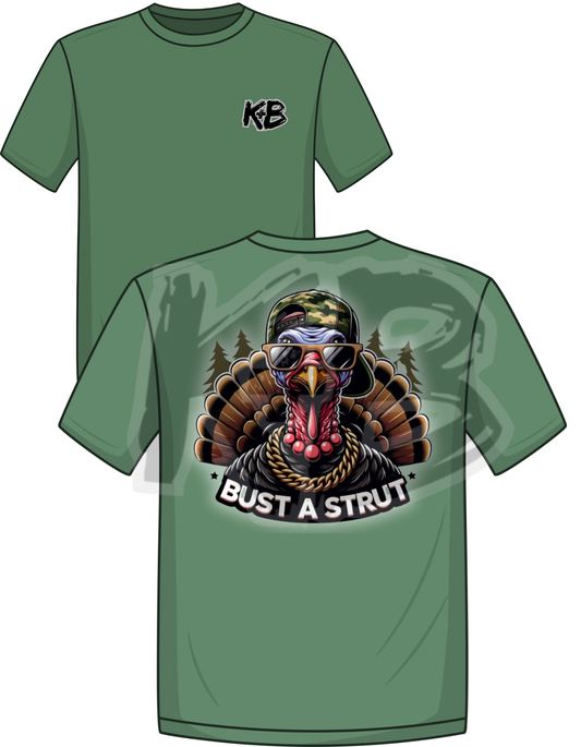 Thanksgiving bust a strut