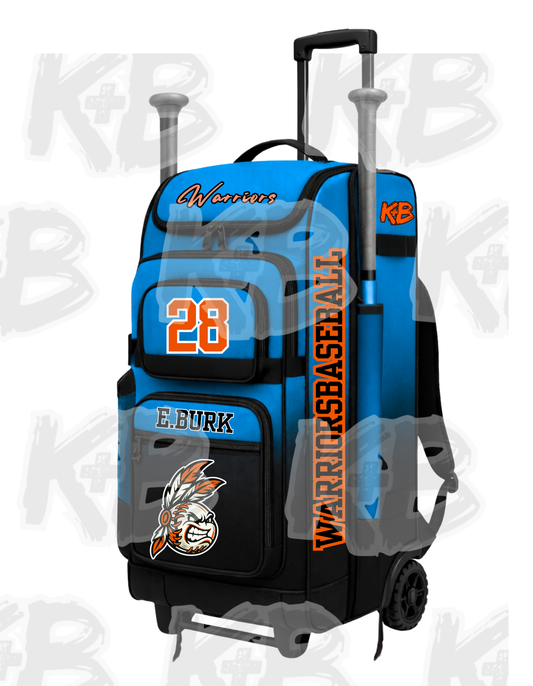 WB bat bag with trolley 3