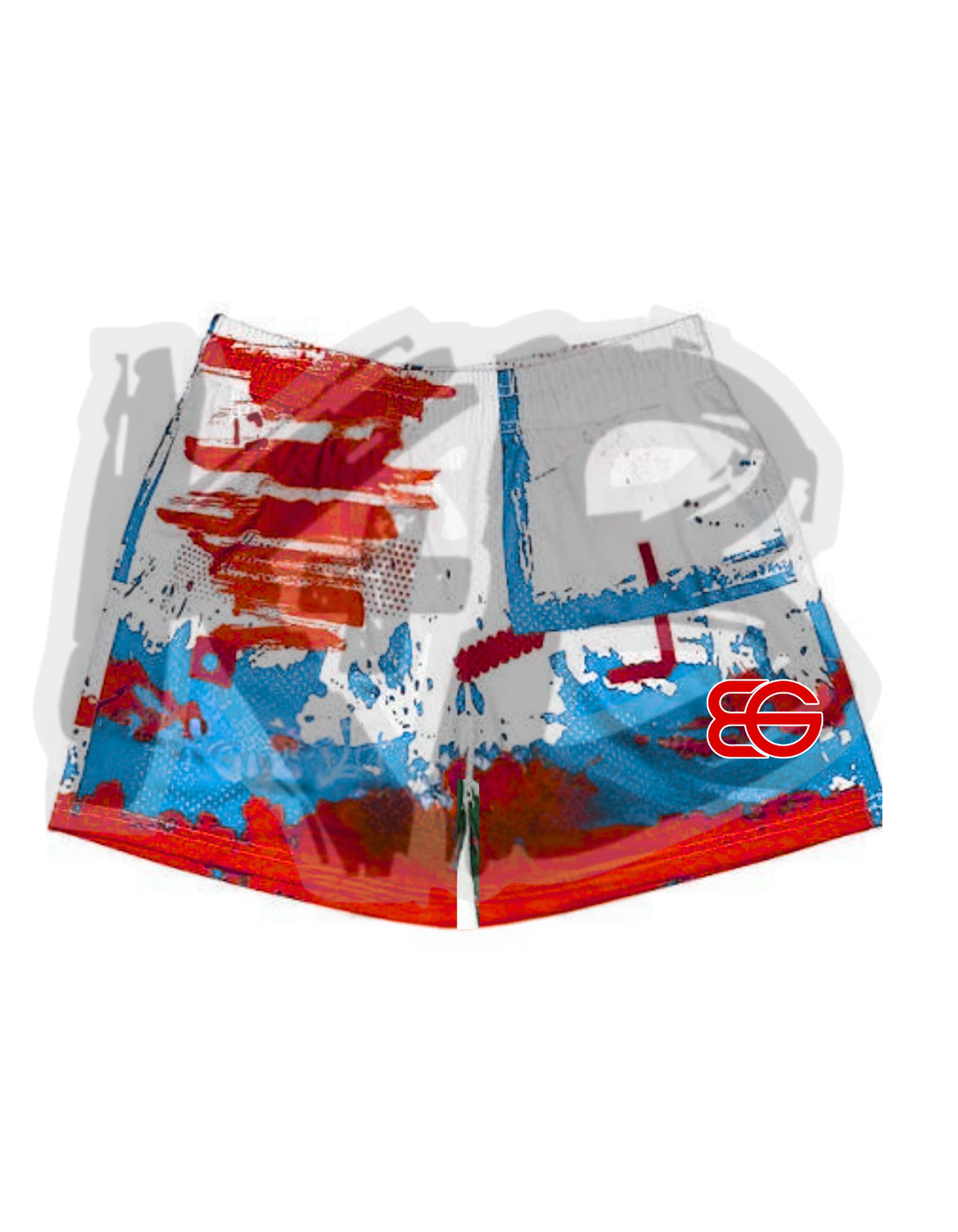 BG Shorts graffiti