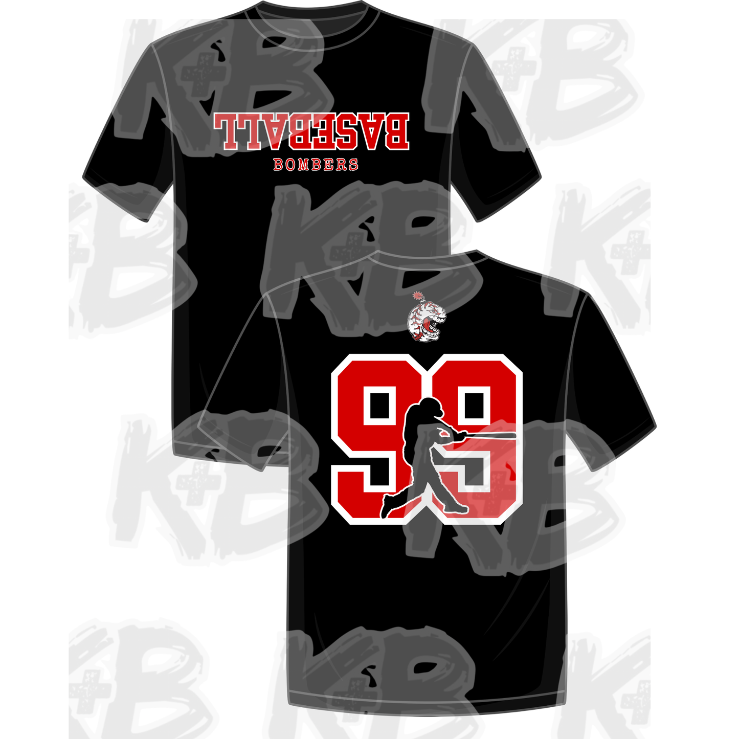OB baseball upside down