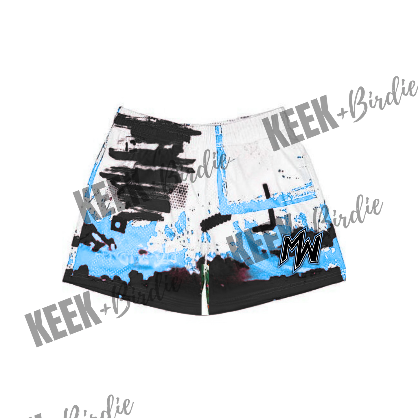 MW shorts graffiti