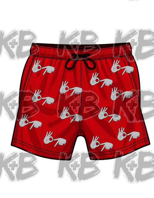 Christmas Santa 67 shorts Only