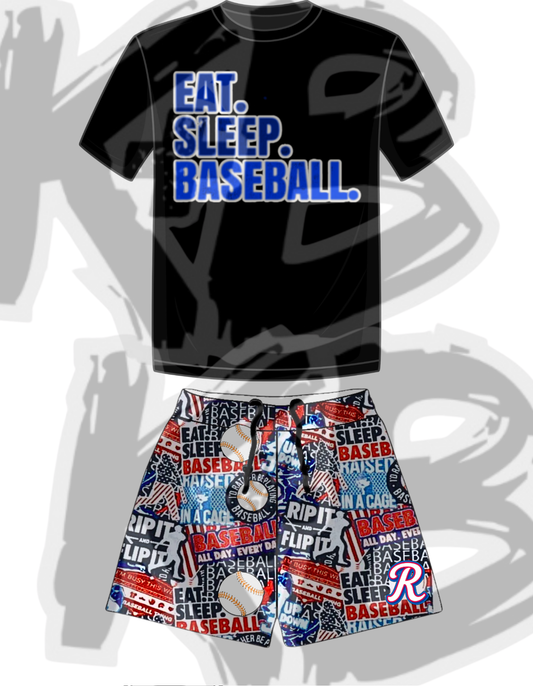 CR Set eat sleep baseball