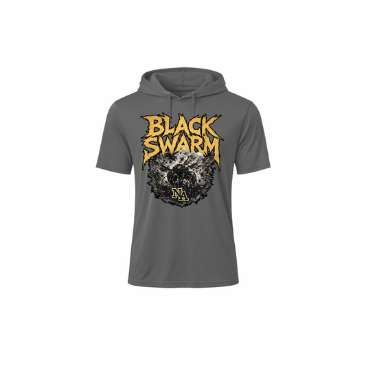 NA black swarm hooded shirt 4