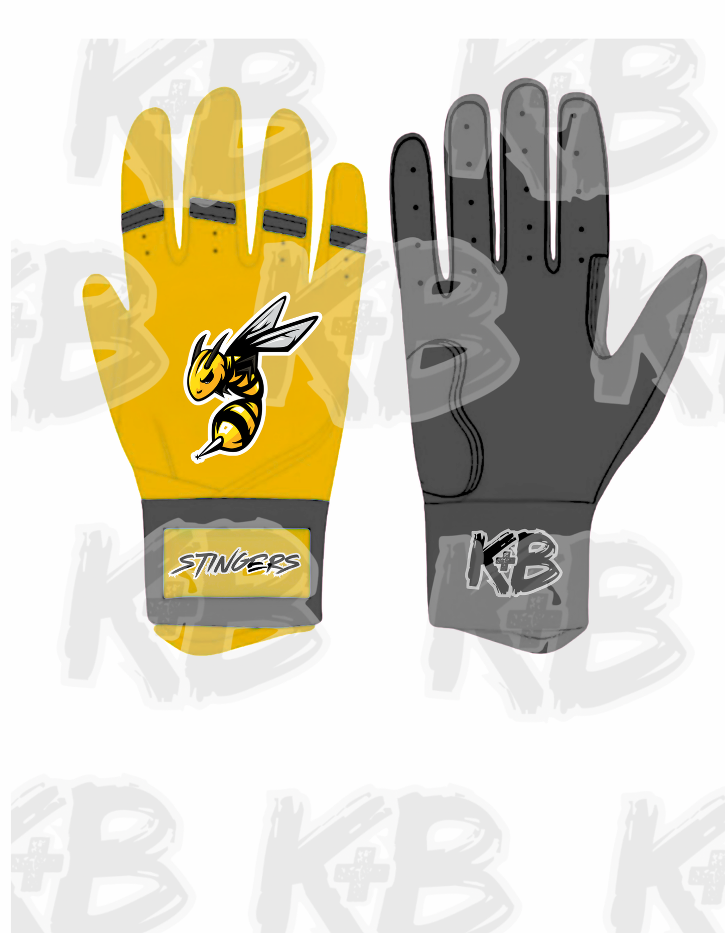 SCS custom batting gloves