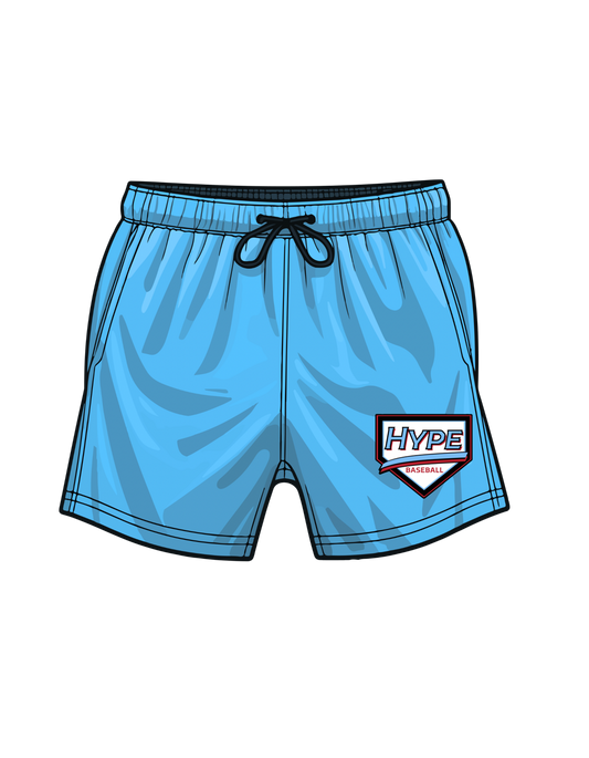 Scenic City Hype Shorts Blue Plate