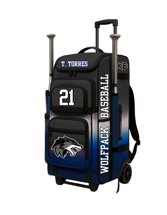 NM Wolfpack Trolley Bat Bag