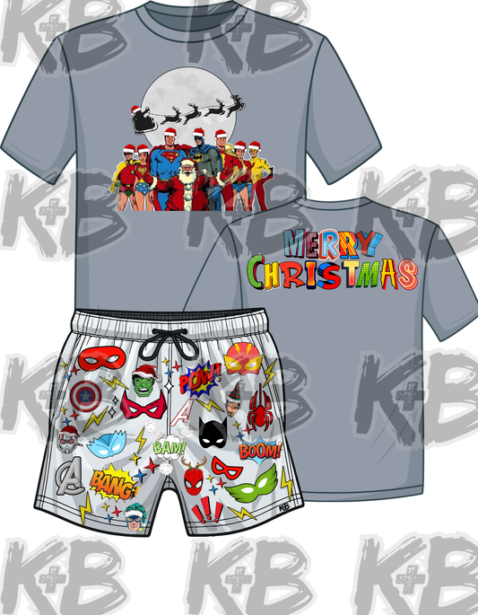 Christmas super hero set 1