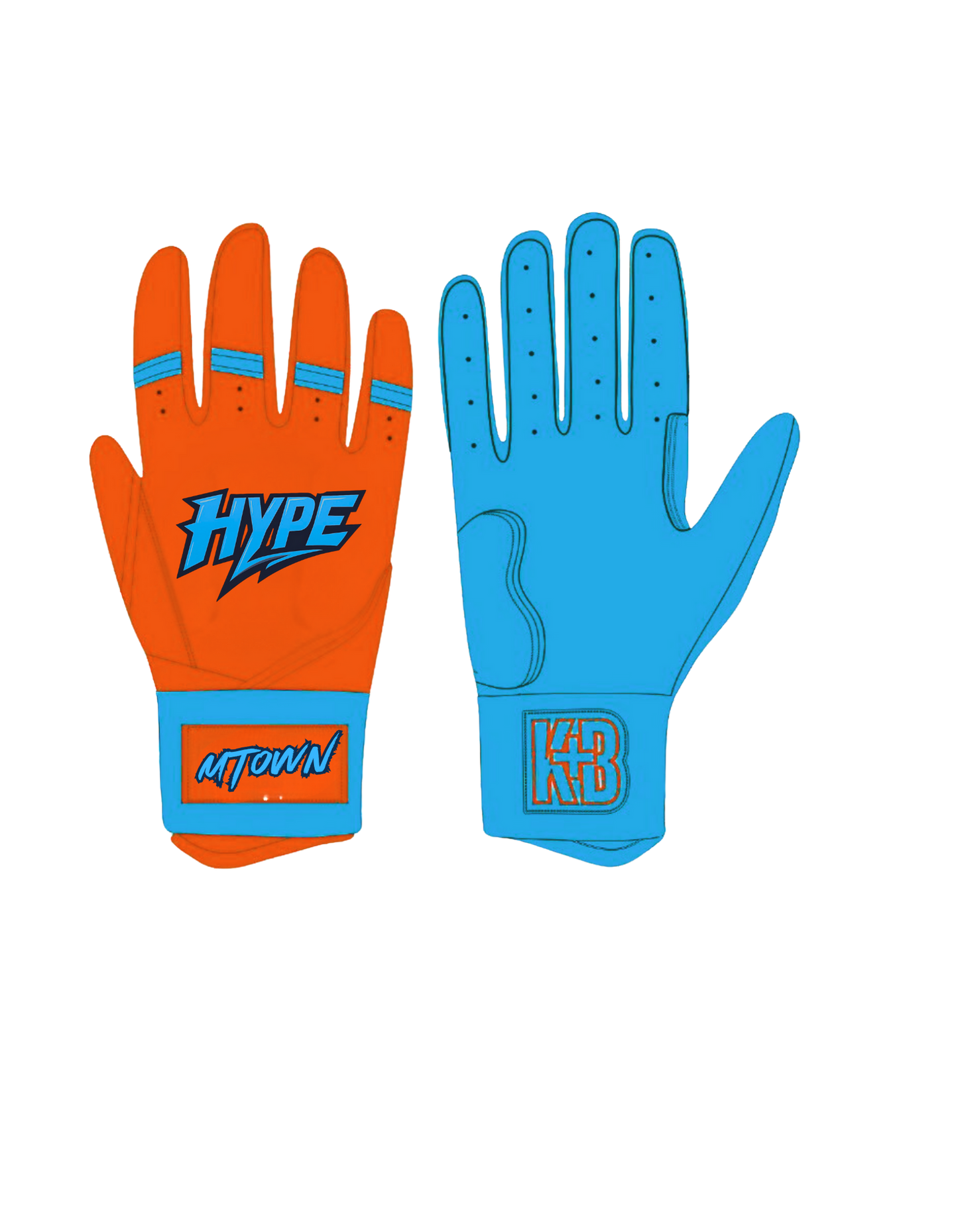 MT HYPE Custom Batting Gloves