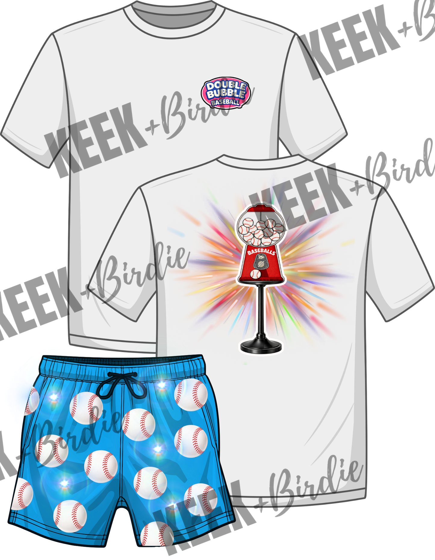 KB double bubble gumball machine set(GRIP IT. RIP IT. FLIP IT SERIES.)