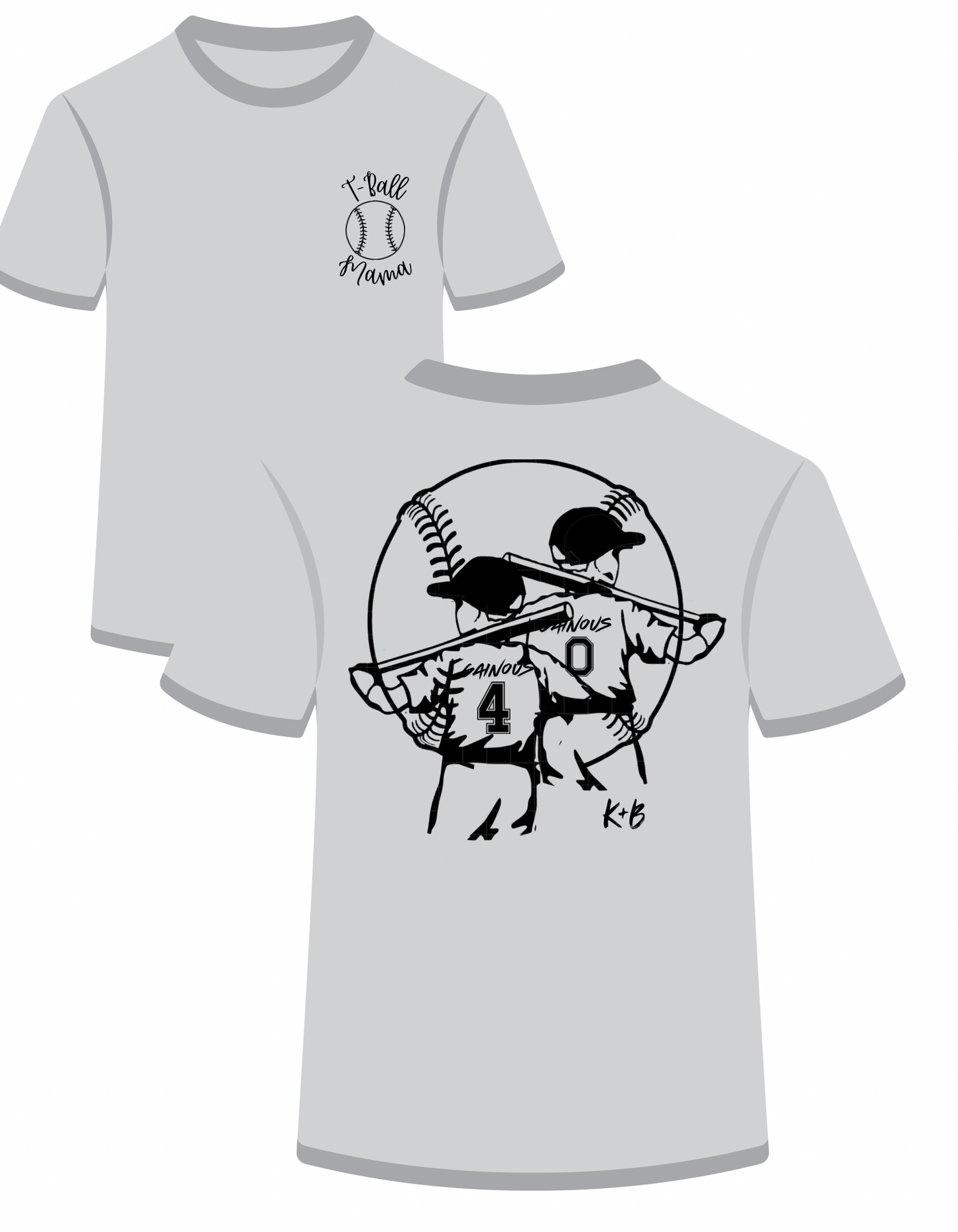 Custom-Tball 2 Boys