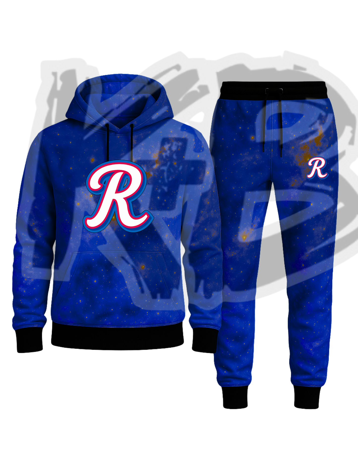 CR Hoodie/jogger set blue