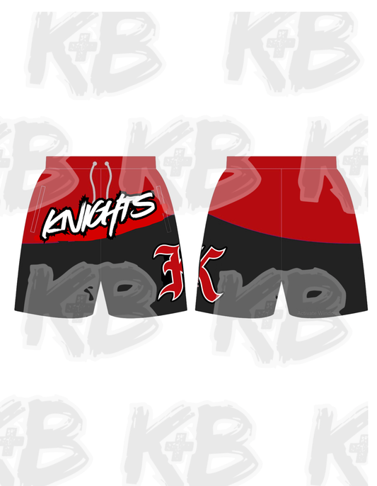 AKS shorts side logo