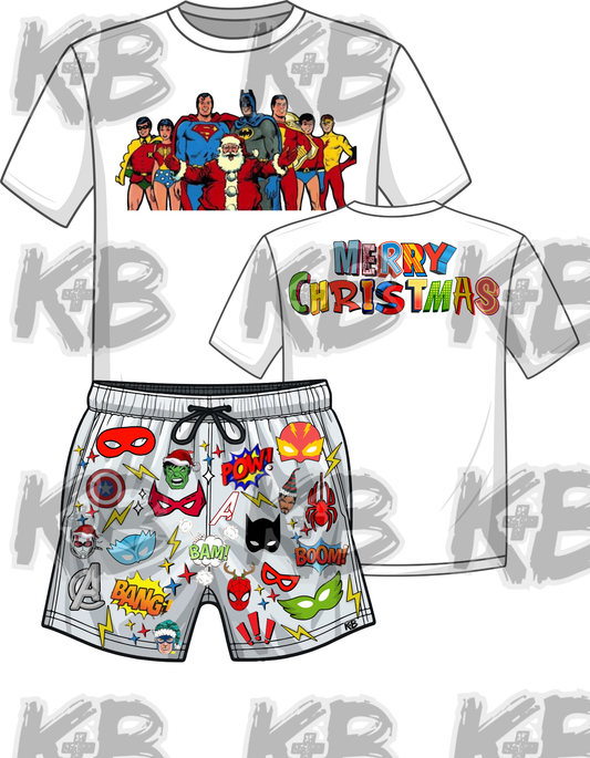 Christmas super hero set 2