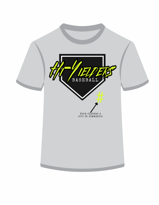 Hi-Yielders Front ONLY (w/#)