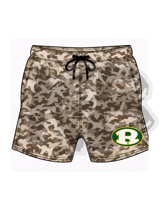 FH shorts birds camo