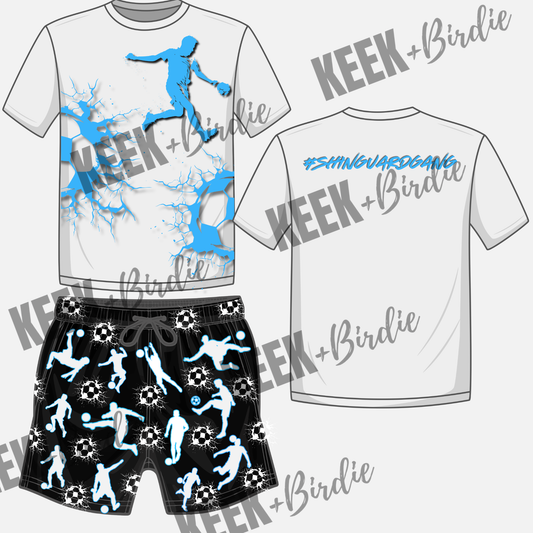 KB set Soccer shinguardgang