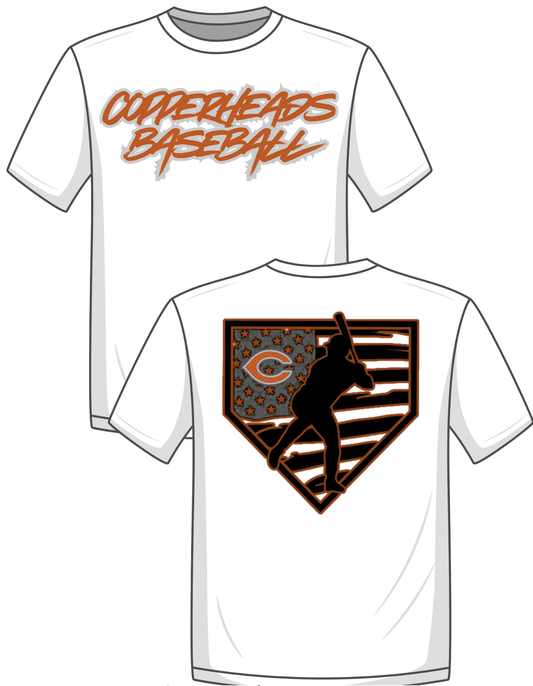 Copperheads flag plate